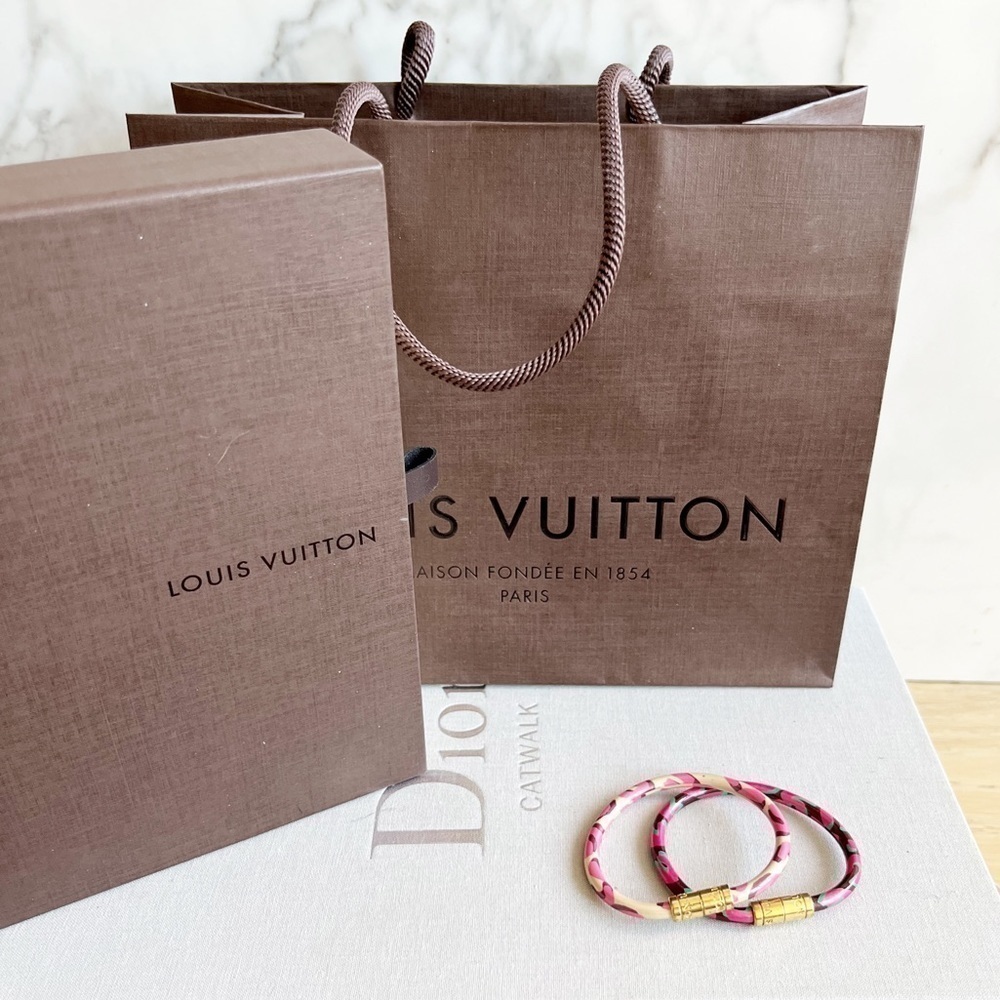 RARE Authentic Louis Vuitton Keep It Bracelets